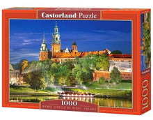 Castorland 1000 Piece Jigsaw Puzzle, Wawel Castle by Night, Poland, Royal Heritage, Royal Castle, Adult Puzzle, Castorland C-103027-2