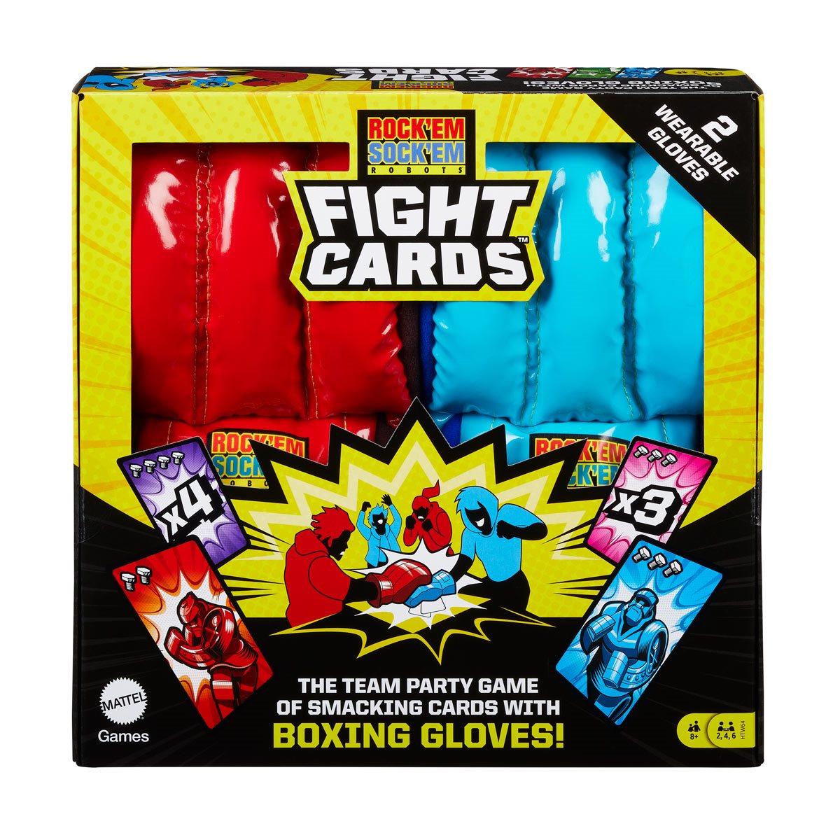 Rockem Sockem Robots Fight Cards