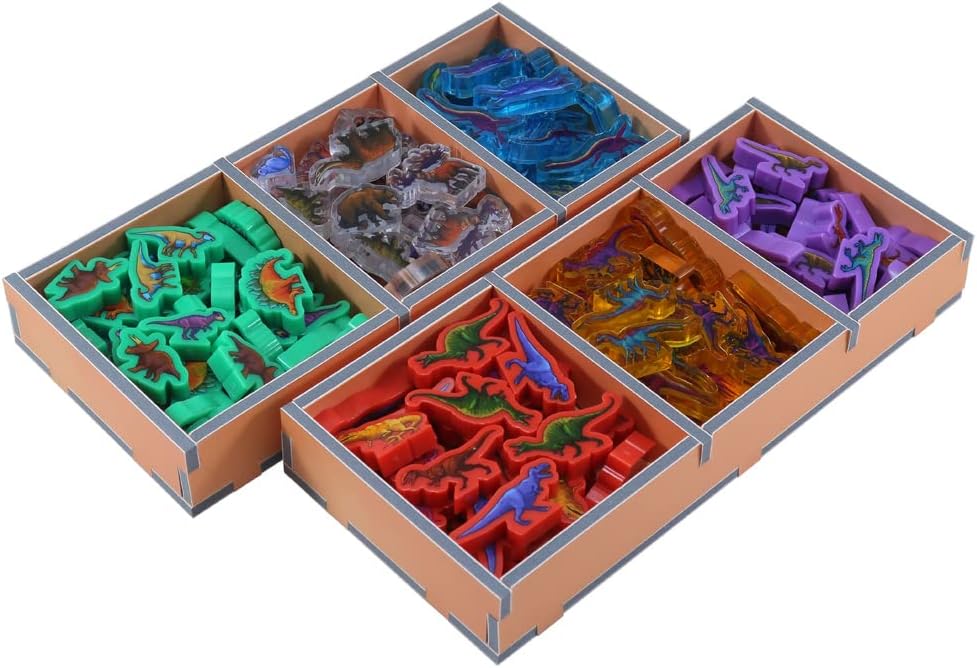 Box Insert: Color: Dinosaur World