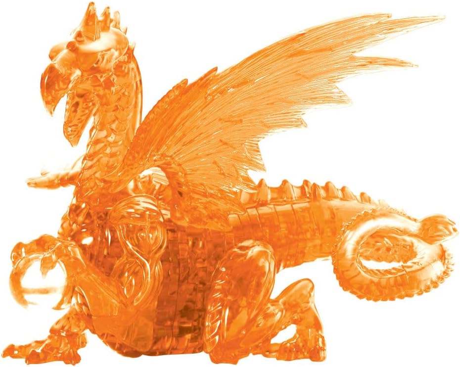 Puzzle: 3D Crystal: Golden Dragon Deluxe (Gold)