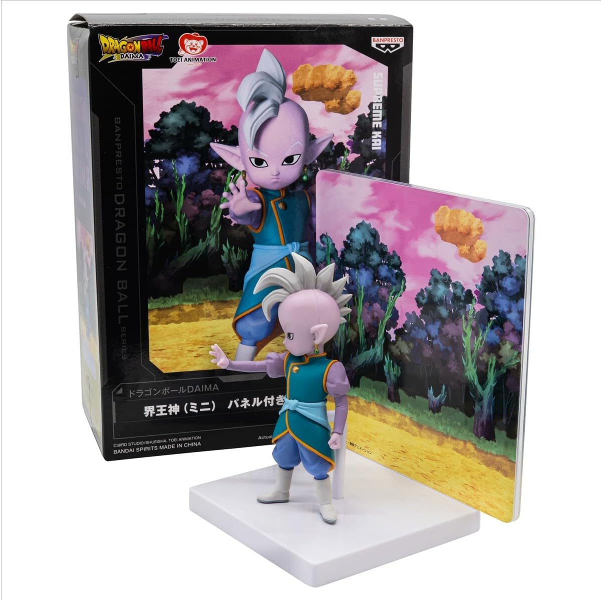 Dragon Ball Daima Supreme Kai Mini With Panel Stat