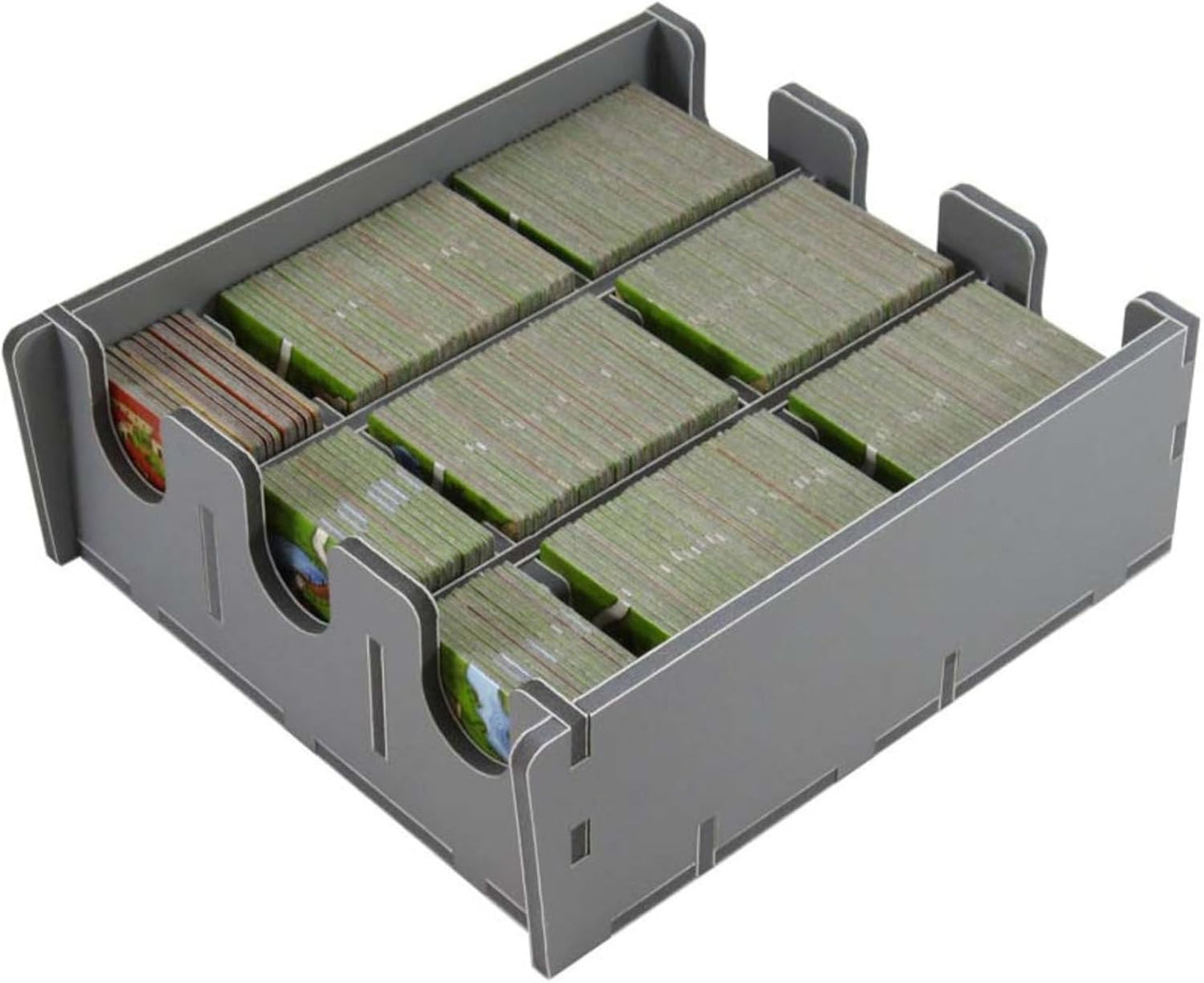 Box Insert: Carcassonne With Five Expansions - Cats In Hat Inc.