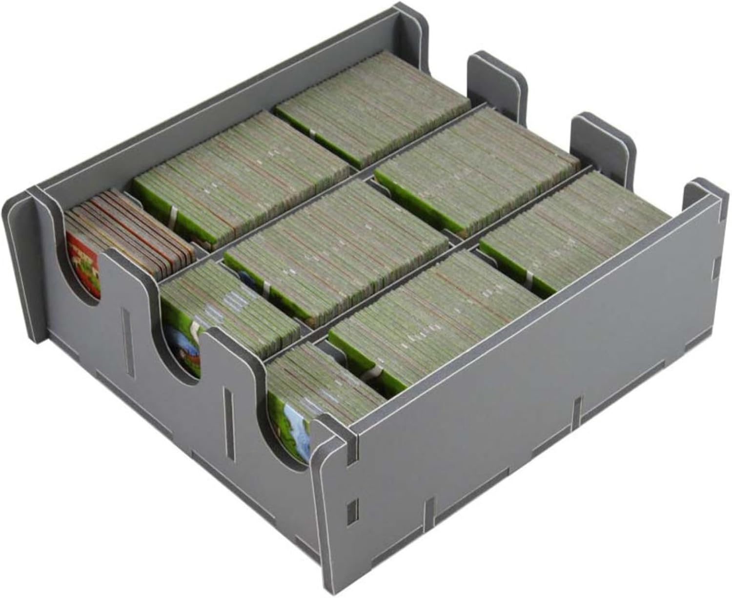 Box Insert: Carcassonne With Five Expansions - Cats In Hat Inc.