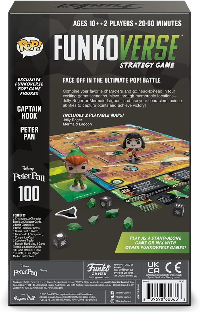 Funkoverse: Peter Pan 100 2-Pack