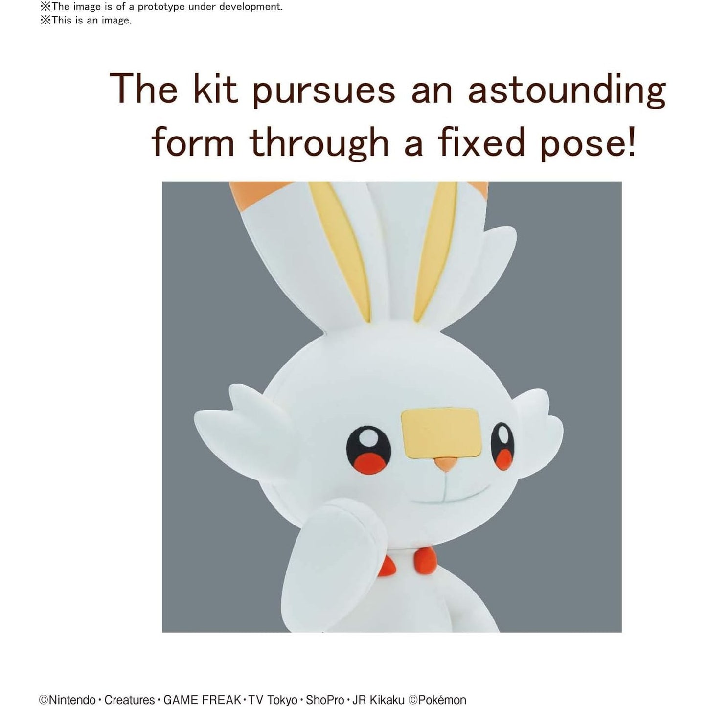 Pokemon 05 Scorbunny, Bandai Spirits