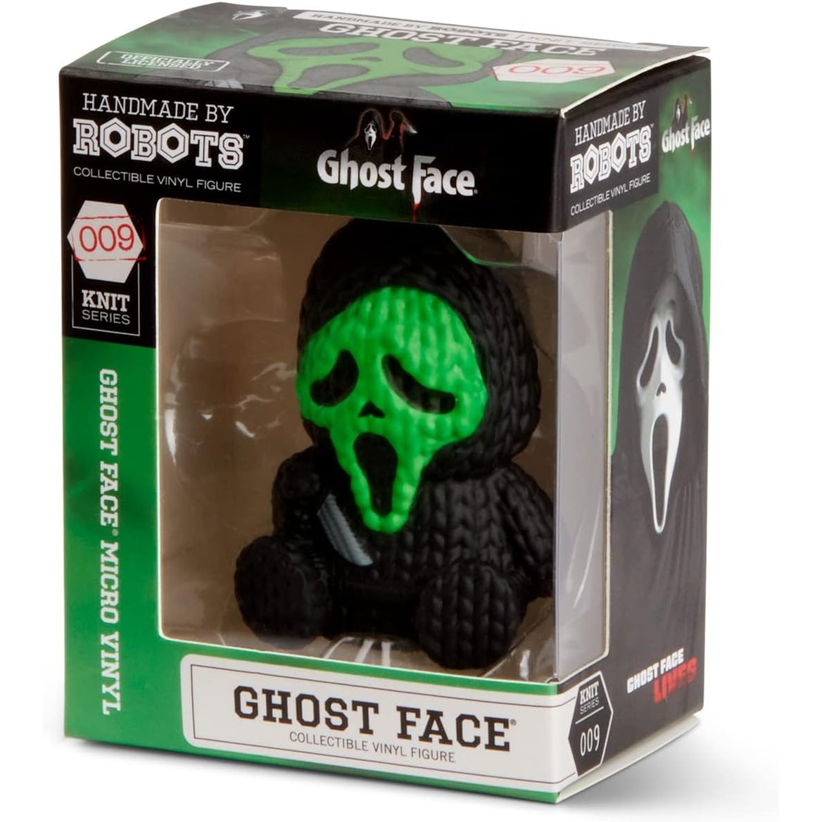 Ghost Face 009 Micro Fluorescent Green Face