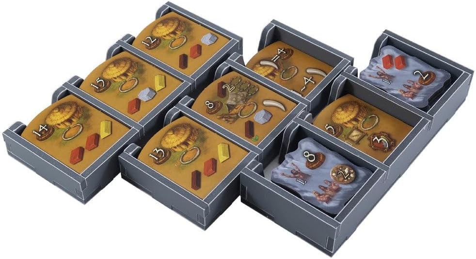 Box Insert: Stone Age Including The Expansion And Mammoth Herd - Cats In Hat Inc.