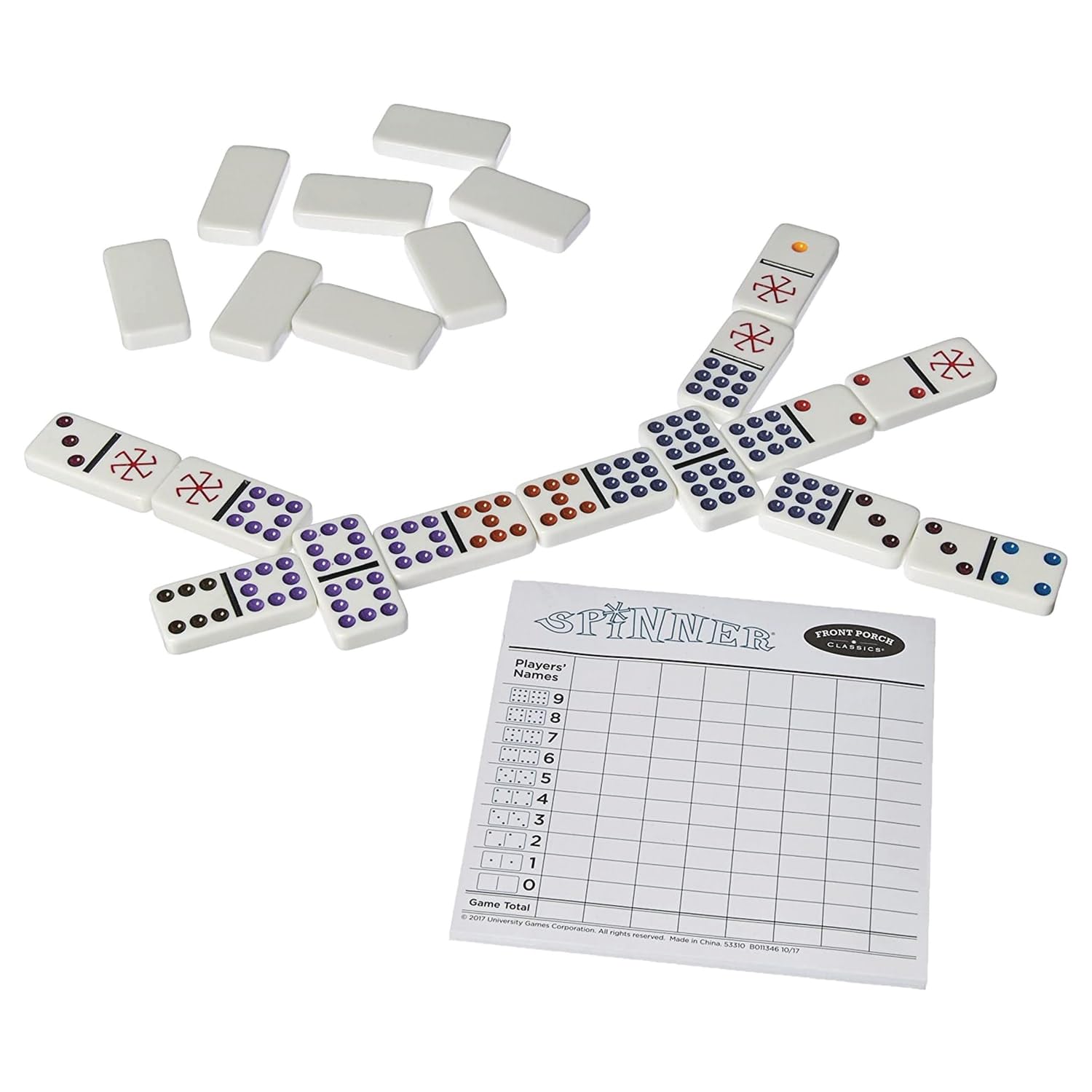 Dominoes: Spinner Wood Case