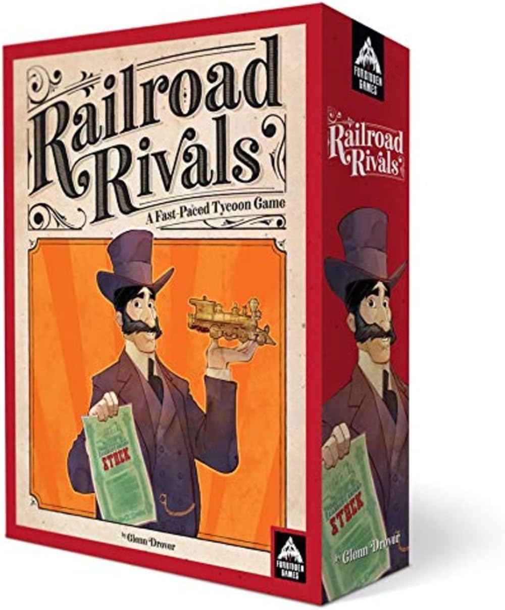 Railroad Rivals Railroad Rivals Premium | Board Games | Forbidden Games – Cats In Hat Inc.