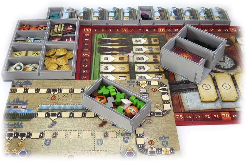 Box Insert: Russian Railroads, Including German Railroads Expansion