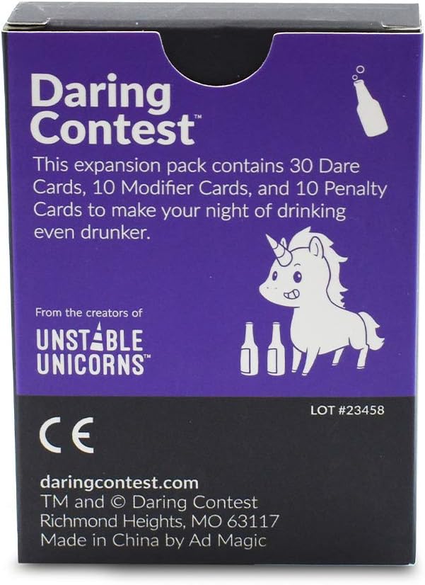 Daring Contest: Drinking Expansion