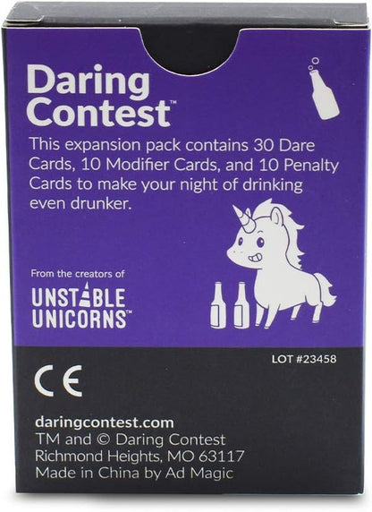Daring Contest: Drinking Expansion