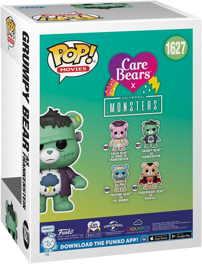 Funko Pop! Movies Universal Monsters X Care Bears - Grumpy Bear As Frankenstein