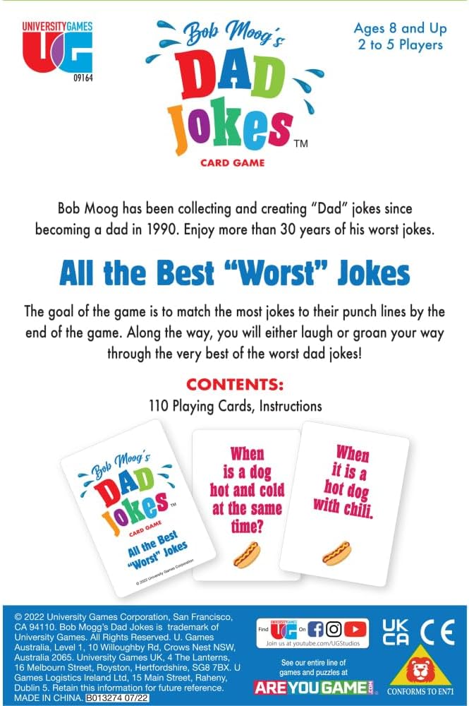 Bob Moog's Dad Jokes Game By University Games