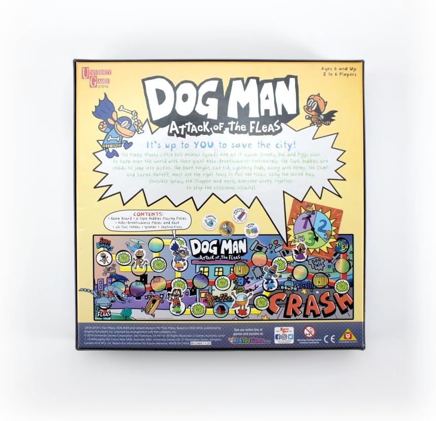 DogMan: Attack Of The Fleas - Cats In Hat Inc.