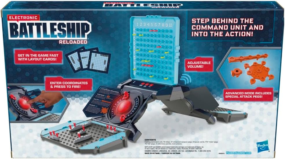 Electronic Battleship Reloaded - Cats In Hat Inc.