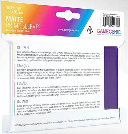 Deck Protector: Matte Prime: Purple (100)