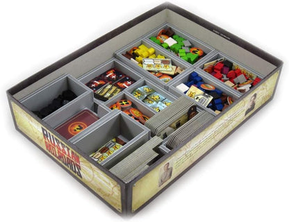 Box Insert: Russian Railroads, Including German Railroads Expansion - Cats In Hat Inc.