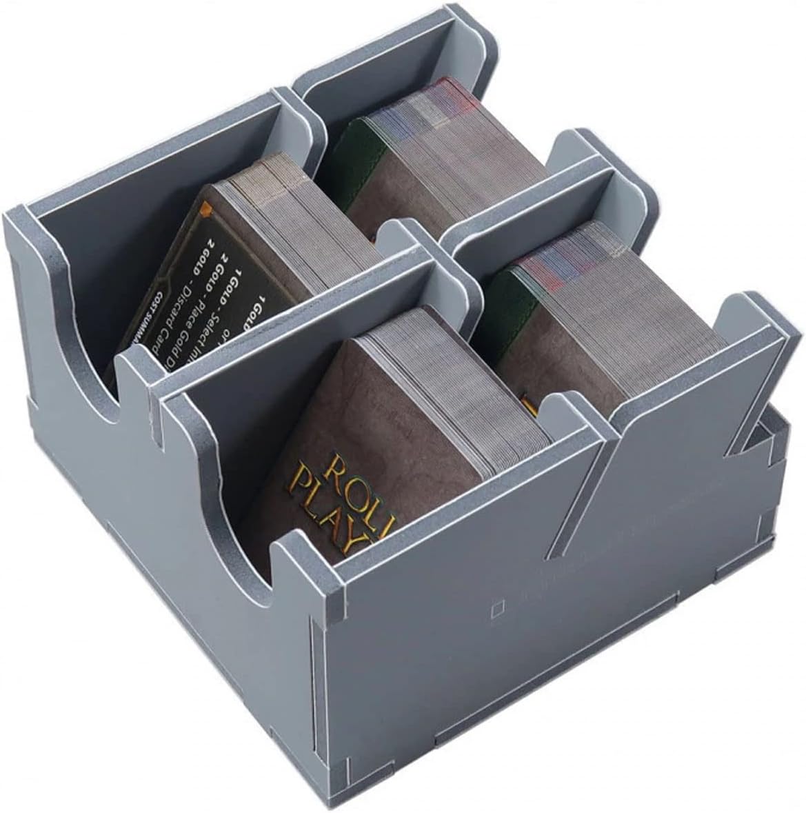 Box Insert: Roll Player Plus Monsters & Minions And Fiends & Familiars Expansions - Cats In Hat Inc.