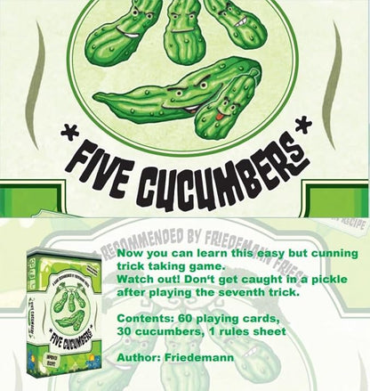 Five Cucumbers By Rio Grande Games