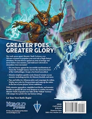 Tales of the Valiant: Monster Vault 2
