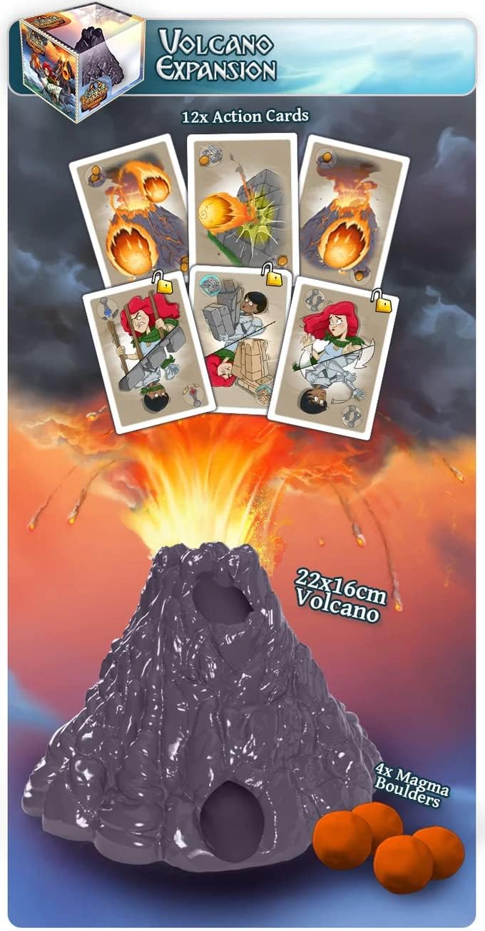 Catapult Feud: Volcano Expansion - Cats In Hat Inc.