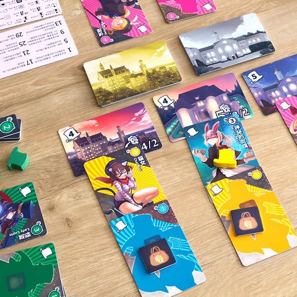 Shadow Rivals | Board Game | Moaideas Game Design