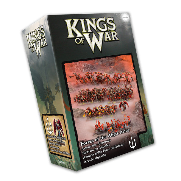 Kings of War 3rd Edition: Forces of the Abyss Army By Mantic Entertainment