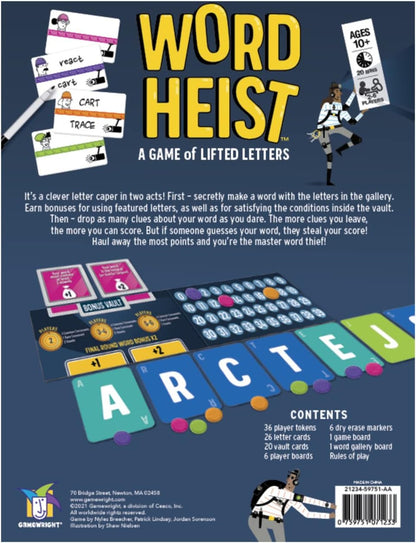 Word Heist - Cats In Hat Inc.