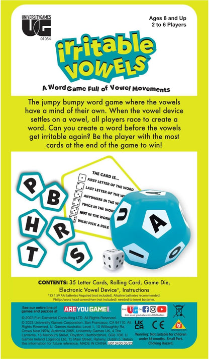 Irritable Vowels - Cats In Hat Inc.