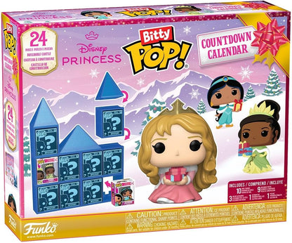Funko Pop! Bitty Countdown Calendar Disney Princess - 24 Days of Surprises