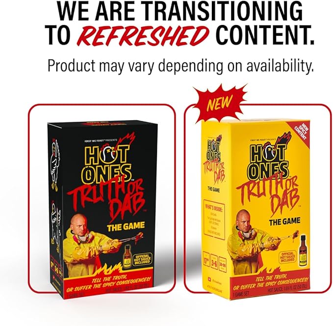 Hot Ones Truth or Dab The Game