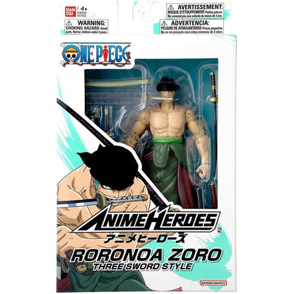 One Piece - Roronoa Zoro Three Style Action Figure