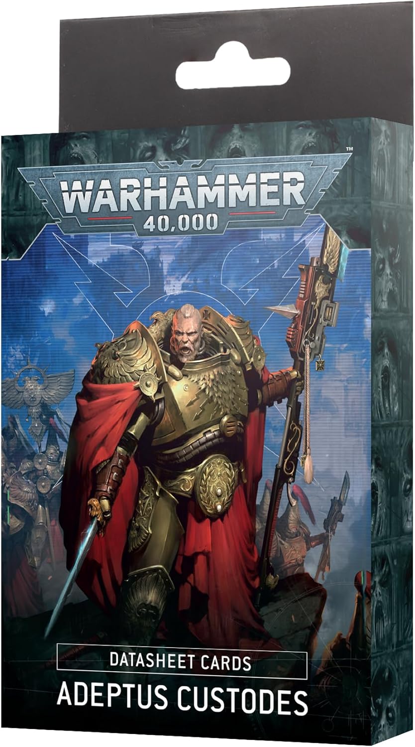 01-15 Warhammer 40,000: Adeptus Custodes: Datasheet Cards