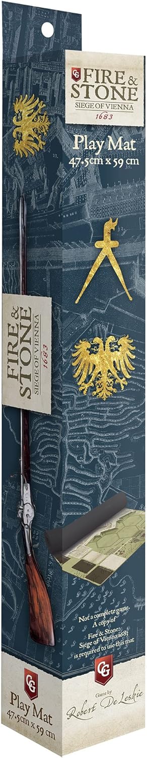 Fire & Stone: Siege Of Vienna 1683: Playmat - Cats In Hat Inc.