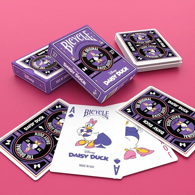Playing Cards: Bicycle: Disney Daisy Duck
