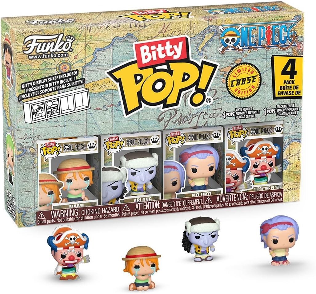 Funko Bitty Pop! Anime One Piece - Nami 4 Pack