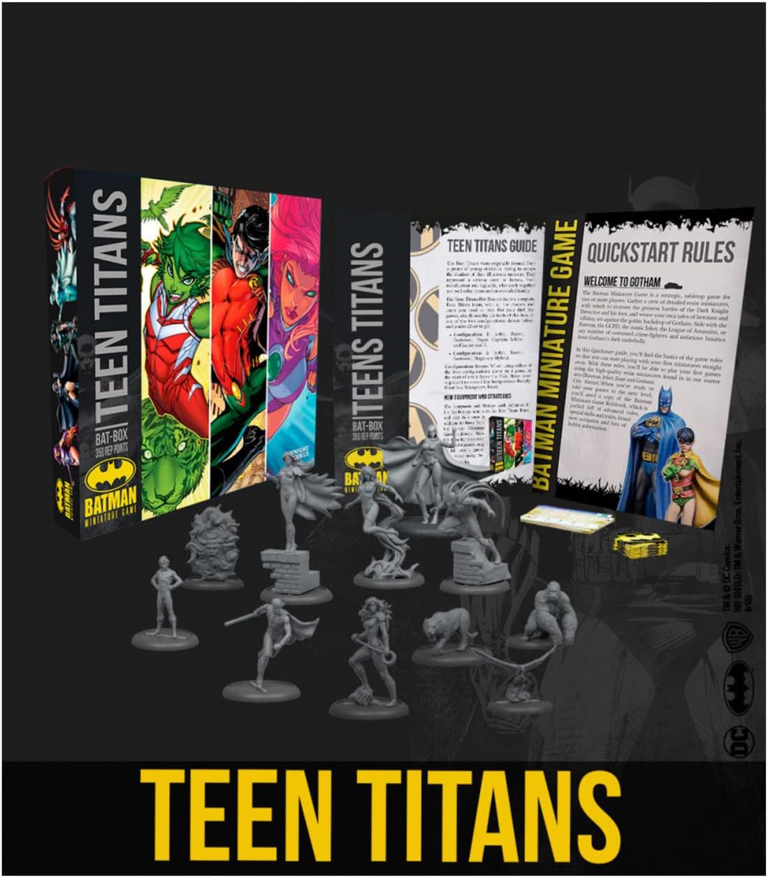 Batman Miniature Game 3rd Edition: Teen Titans - Cats In Hat Inc.