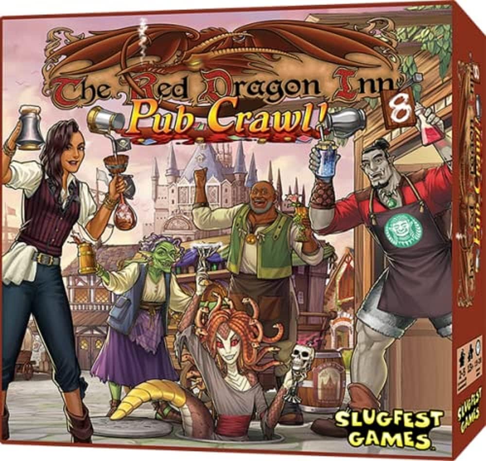 Red Dragon Inn 8: The Pub Crawl - Cats In Hat Inc.