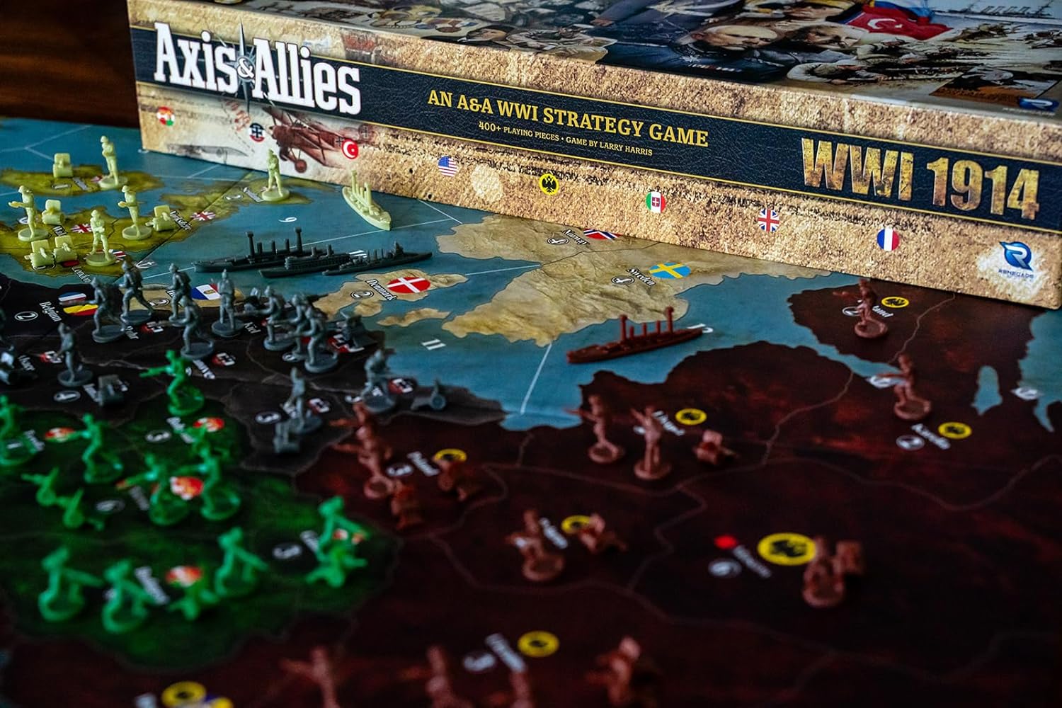 Axis & Allies: WWI 1914 By Renegade Game Studios