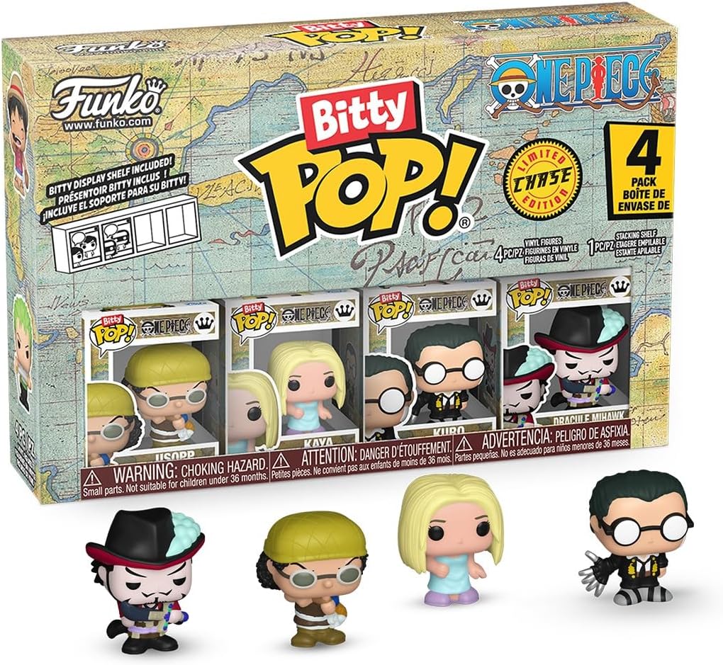 Funko Bitty Pop! Anime One Piece - 4Pack