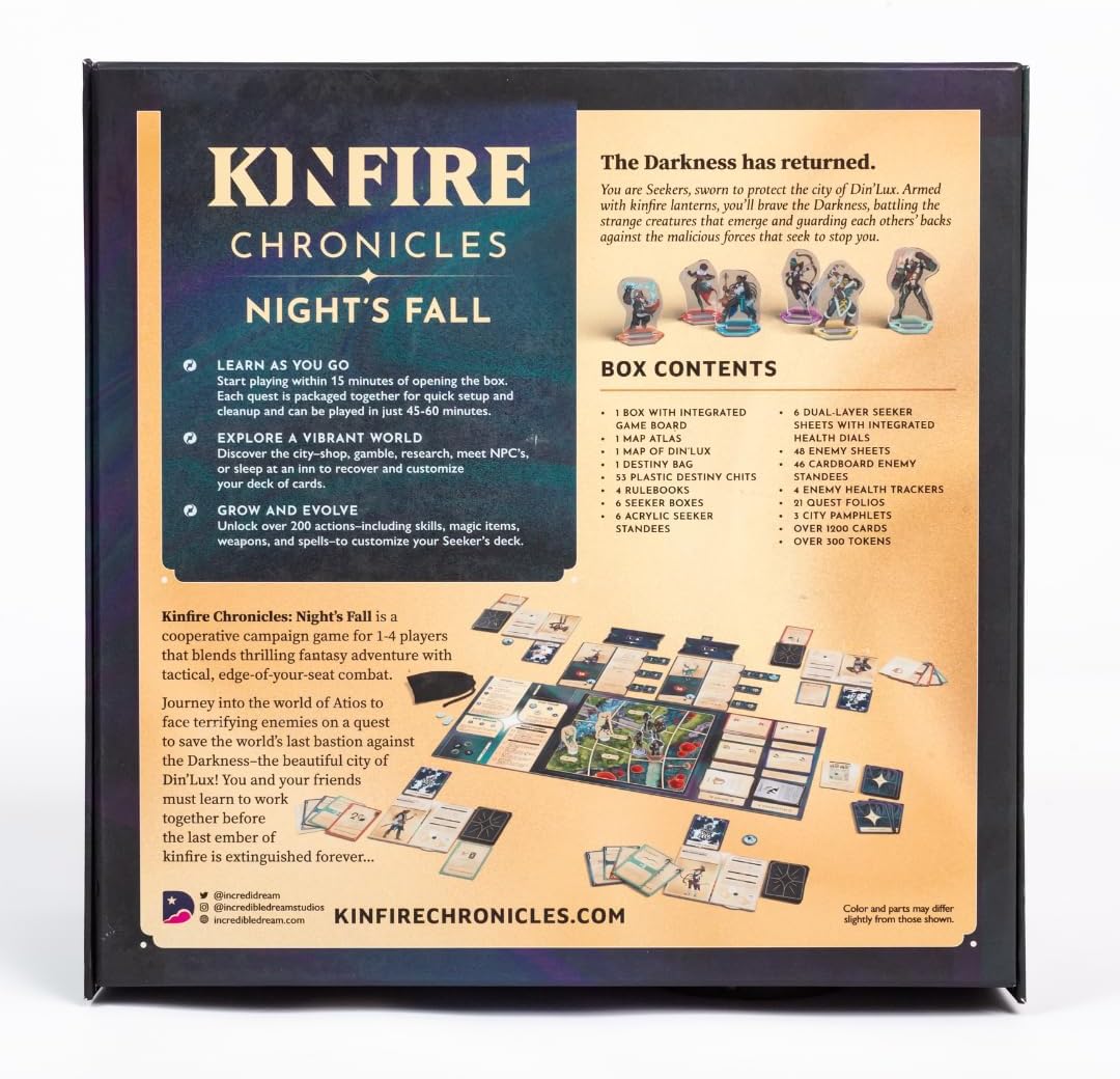 Kinfire Chronicles: Night's Fall: 2nd Print Run