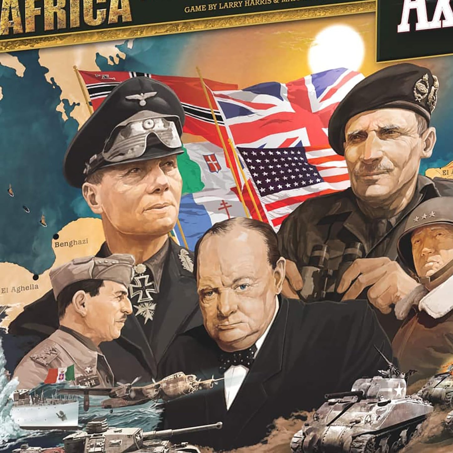 Axis & Allies: North Africa By Renegade Game Studios