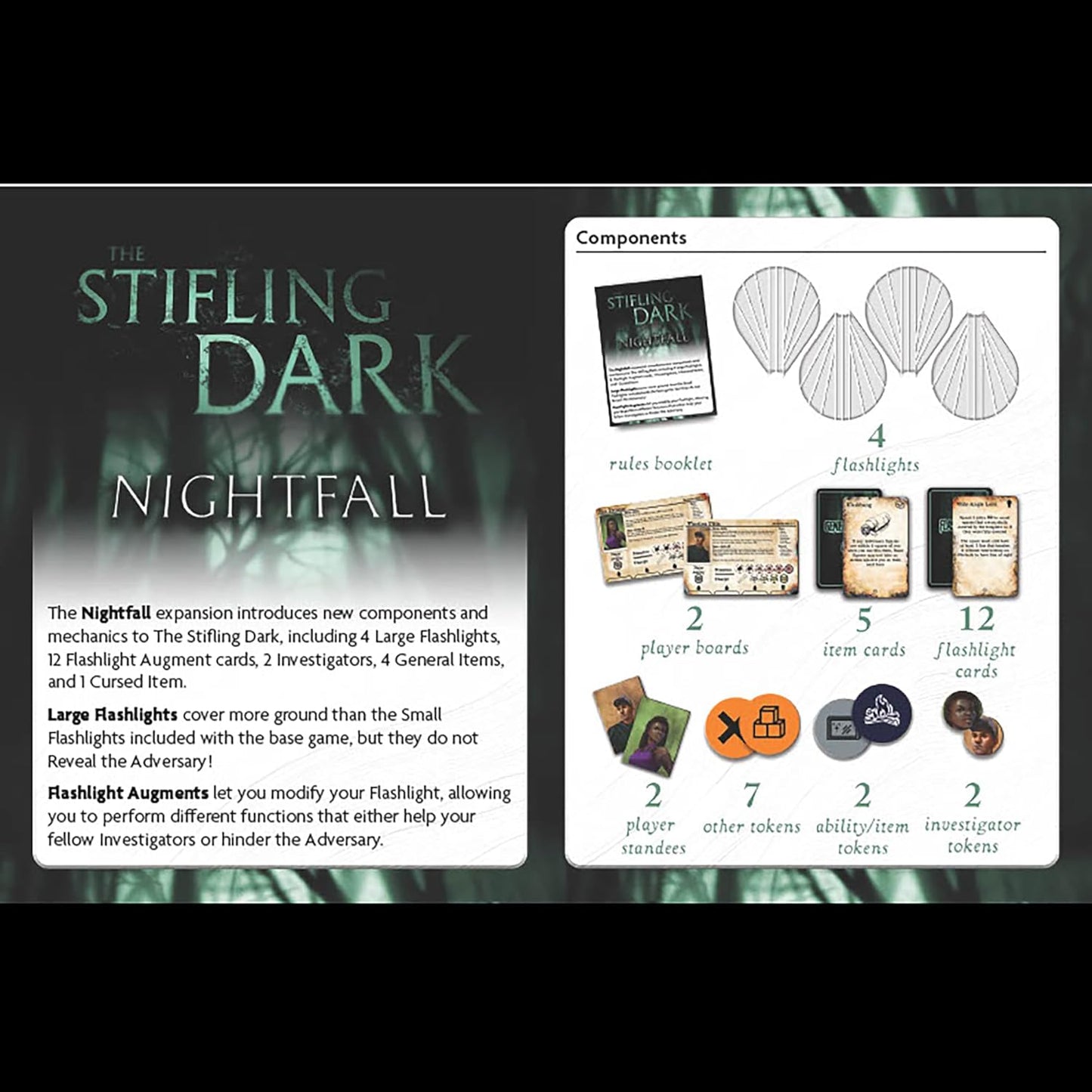 The Stifling Dark: Nightfall Expansion - Cats In Hat Inc.