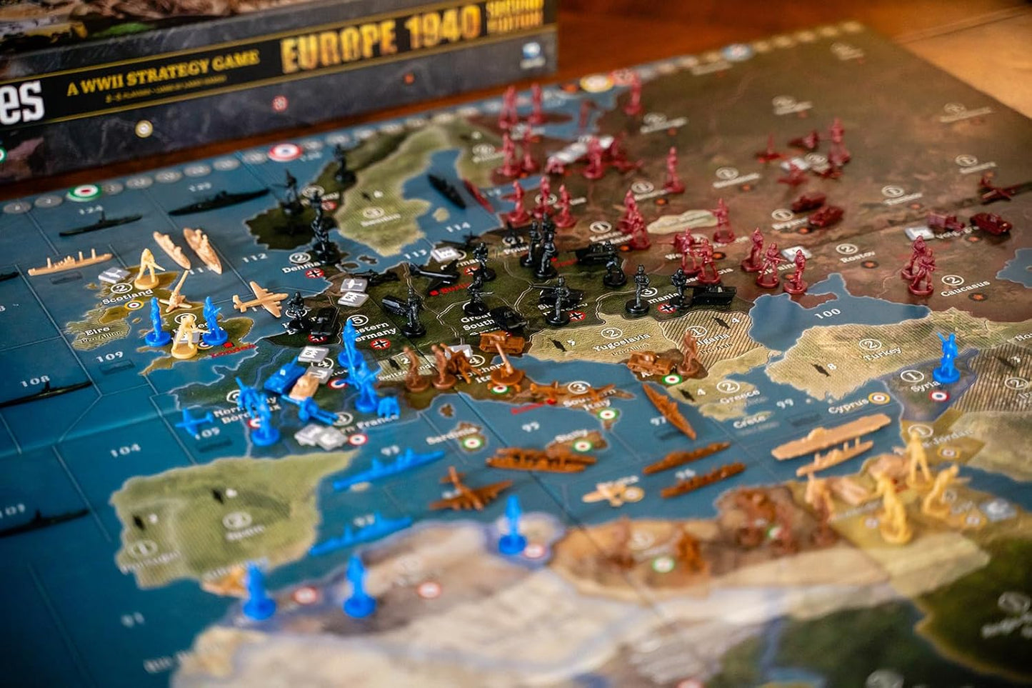 Axis & Allies: 1940 Europe 2nd Edition - Cats In Hat Inc.