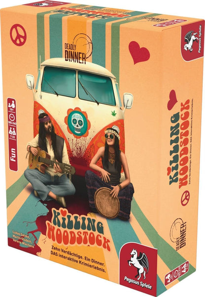 Deadly Dinner: Killing Woodstock - Cats In Hat Inc.