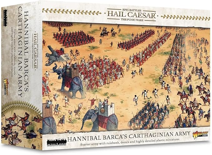 Hail Caesar Epic Battles: Punic Wars: Hannibal Barca's Carthaginian Army By Warlord Games