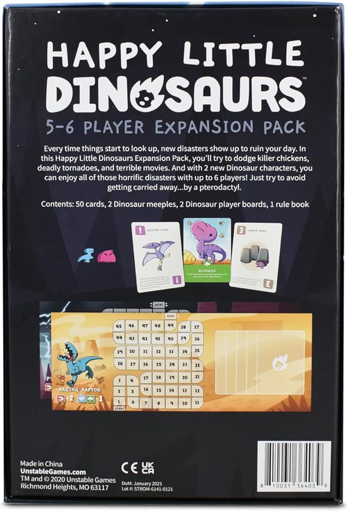 Happy Little Dinosaurs: 5-6 Player Expansion