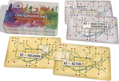 On The Underground: London/Berlin 2nd Edition - Cats In Hat Inc.