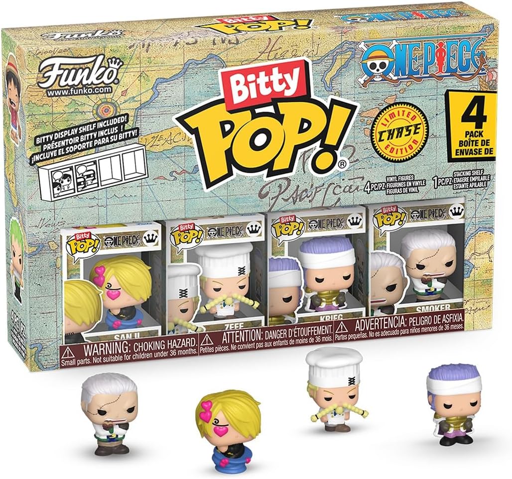 Funko Bitty Pop! Anime One Piece - Sanji 4 Pack